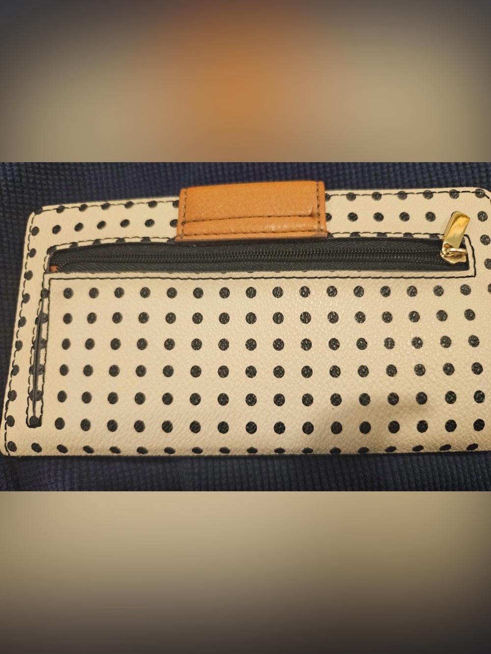 Fossil Sydney Wallet - Retro Dot Polka Dot Clutch